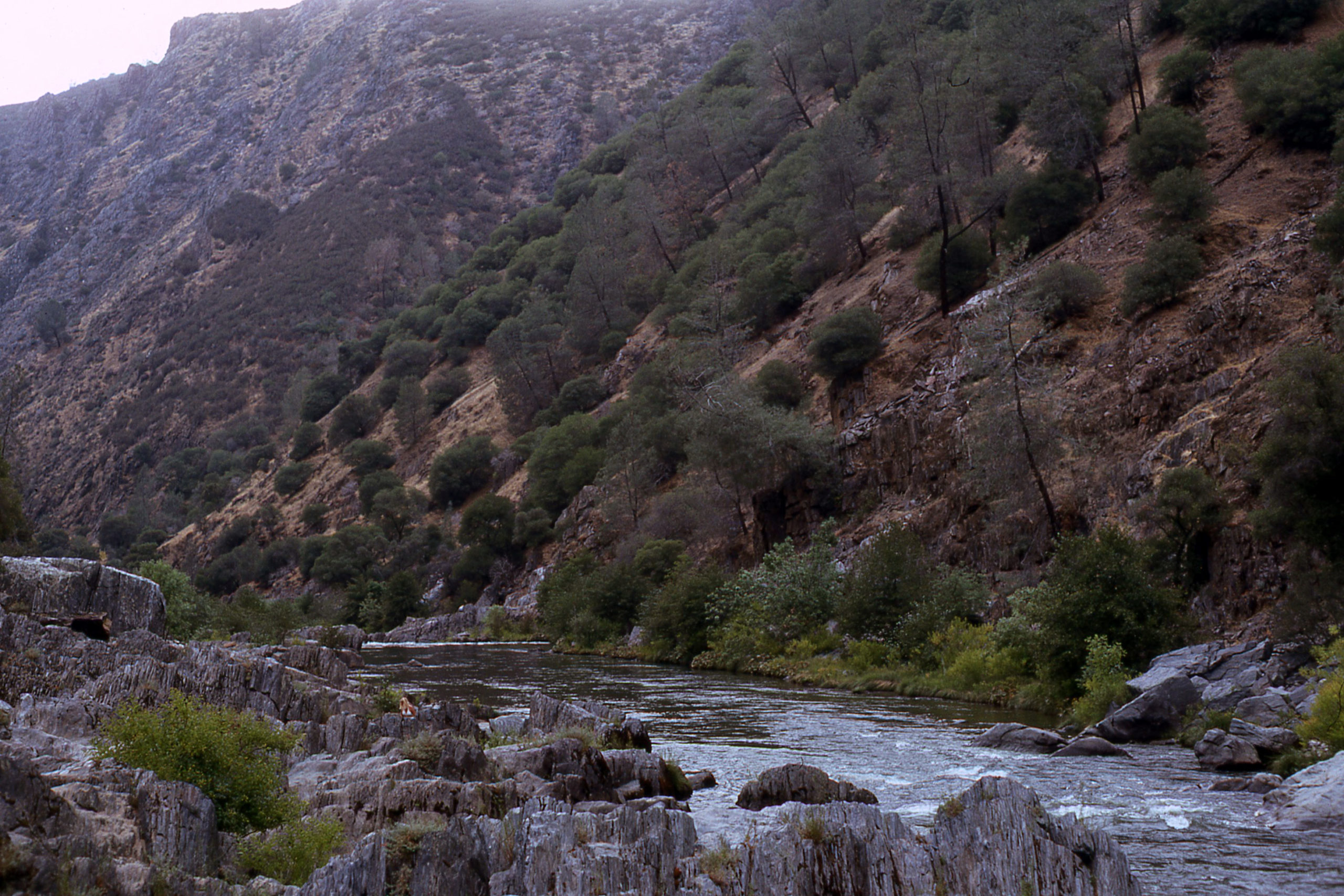 Looking toward Lower Rose Creek Rapid from Rose Creek landing The