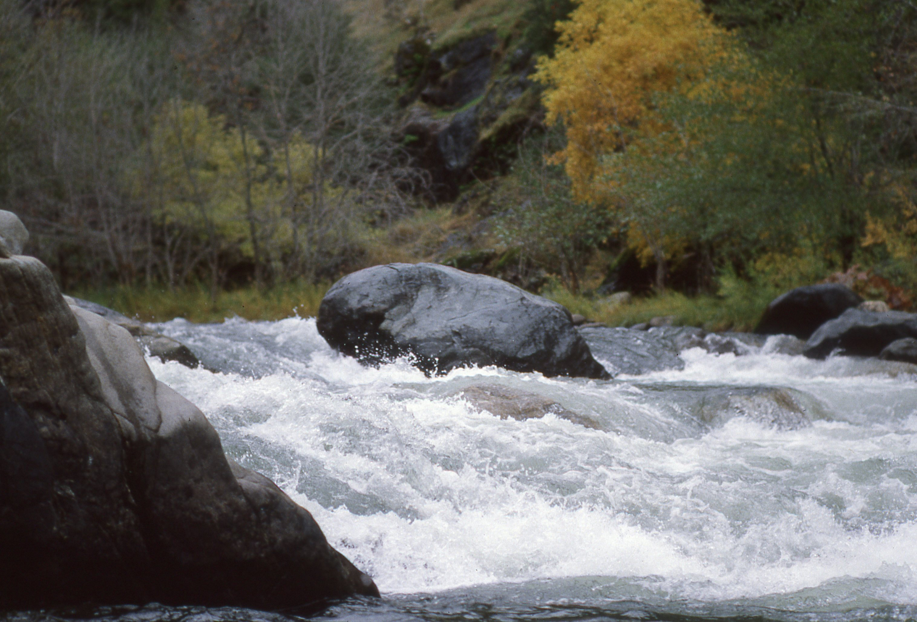 The Stanislaus River in fall The Stan The Stan